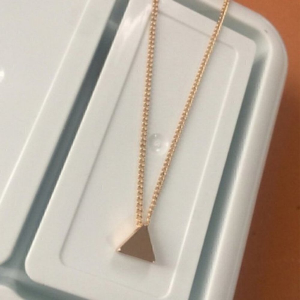 Boho Choker necklace gypsy jewelry triangle